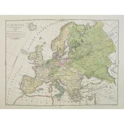 L'Europa colle politiche divisioni nel 1827.