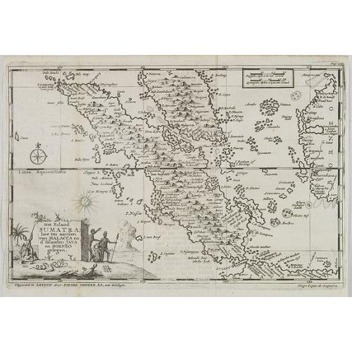 Old map image download for Het eiland Sumatra hoe ten aansien van Malacca . . .