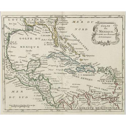 Old map image download for Golfe du Mexique . . .