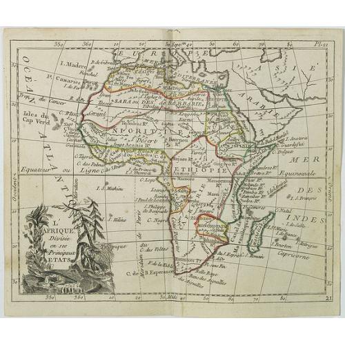 Old map image download for L'Afrique . . .