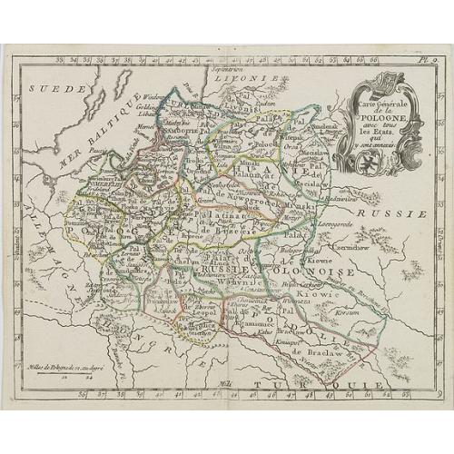 Old map image download for Carte Générale de la Pologne . . .