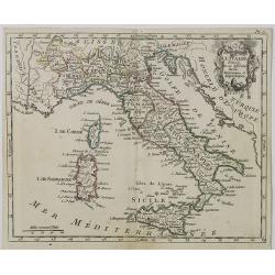 Carte d' Italie . . .