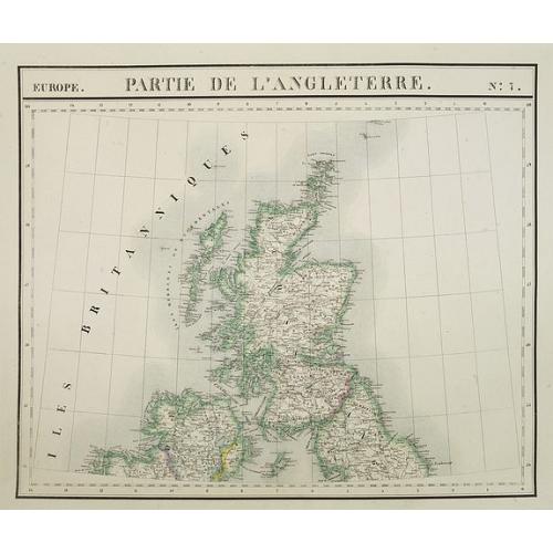 Old map image download for Europe. Partie de l'Angleterre. N°7.