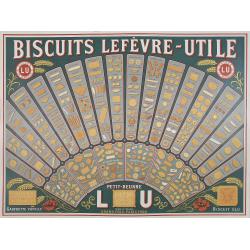(Publicity) Biscuit Lefèvre-Utile.