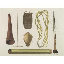 [Botocudos tribe artifacts ].