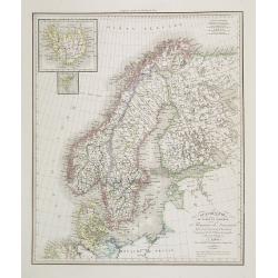 Scandinavie ou Suède et Norwège et Royaume de Danemark . . .