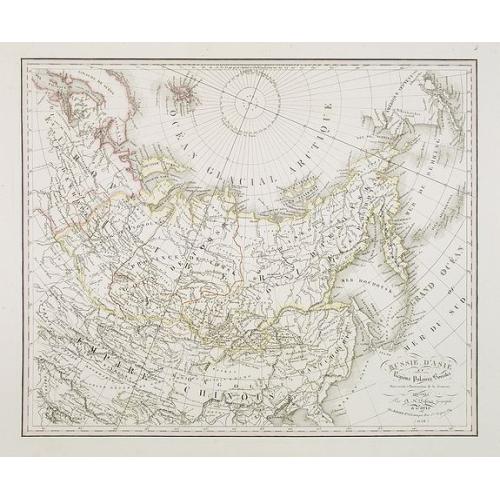 Old map image download for Russie d'Asie. . .