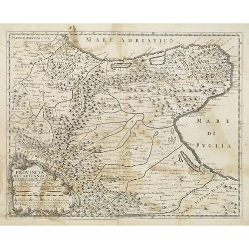 Old map image download for Provincia di Capitanata . . .
