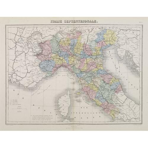 Old map image download for Italie Septentrionale.