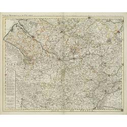 Partie meridionale de Picardie dressee sur les operations geometriques de Mrs. Lesperson & de Rousseville et sur plusieurs autres memoires Par Guillaume Del'isle . . .