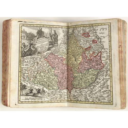 Old map image download for Atlas Minor praecipua Orbis Terrarum Imperia, Regna et Provincias Germinae Potissimum, tabellis 50 exacte delineatis fiftens usui militiae ducum ac peregrinantium maxime accommodatus opera.