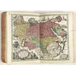 Atlas Minor praecipua Orbis Terrarum Imperia, Regna et Provincias Germinae Potissimum, tabellis 50 exacte delineatis fiftens usui militiae ducum ac peregrinantium maxime accommodatus opera.