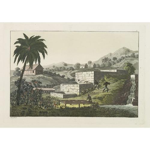 Old map image download for [Slave labor on an indigo plantation ].