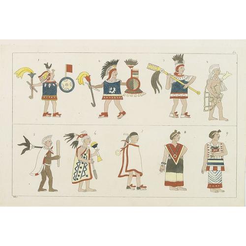 Old map image download for [ Montezuma II As Represented in an Anonymous Codex in The Vatican ].