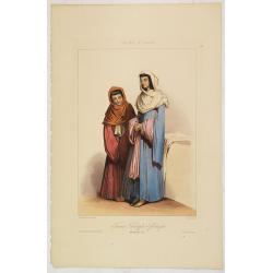 FEMMES TCHERKESSES à GHELENDJIK. (Côte de la Mer Noire).
