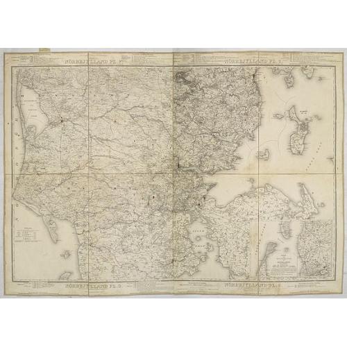 Old map image download for Nörrejylland Pl. 6, 7, 8, 9.