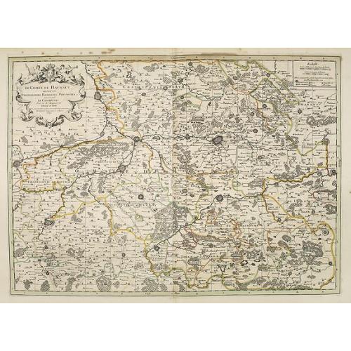 Old map image download for Le Comité de Haynaut . . .
