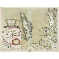 Carte de la Coste de La Rochelle a Brouaige et de l'Isle d'Oleron Observee par le S.r de Chattillon ingenieur du Roy.