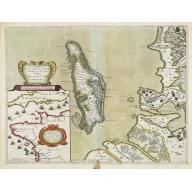 Carte de la Coste de La Rochelle a Brouaige et de l'Isle d'Oleron Observee par le S.r de Chattillon ingenieur du Roy.
