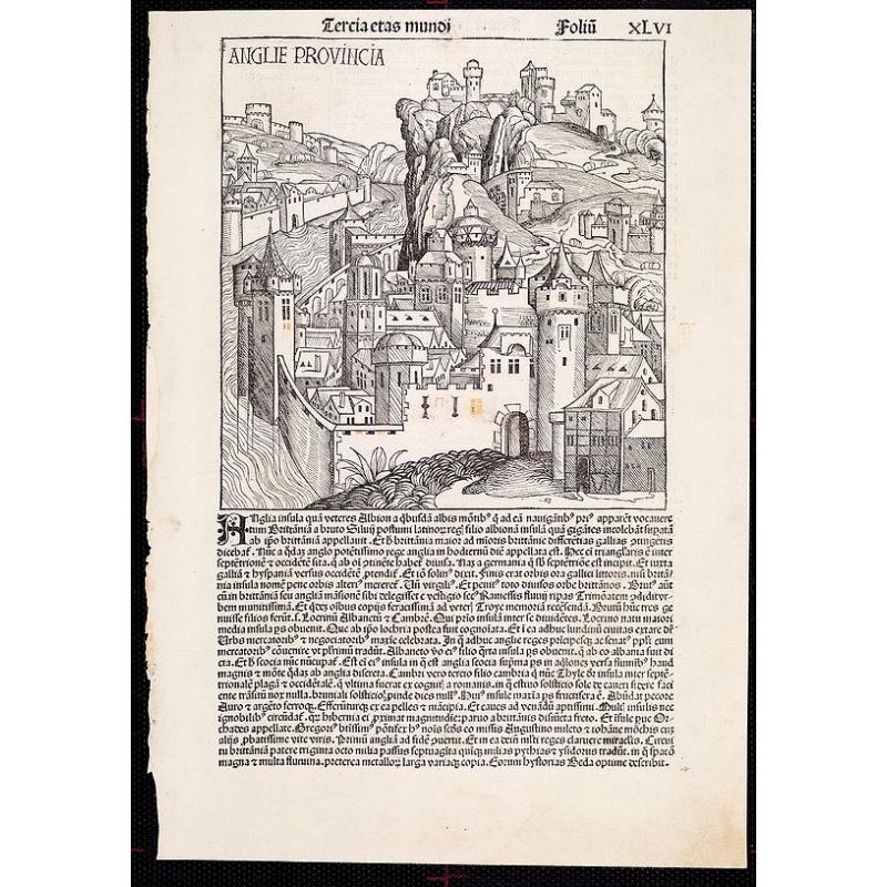 Anglie Provincia -Tercia estas mundi and Salomon's genealogy tree XLVI