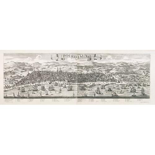 Old map image download for Bourdeaux. [Bordeaux]