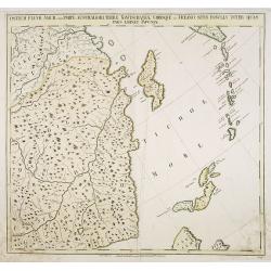 Ostium Fluvii Amur cum parte australiori terrae Kamtschatkae variisque in Oceano sitis Insulis inter quas pars eminet Japoniae. No.19
