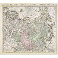 Imperii Russici et Tartariae Universae tabula novissima.