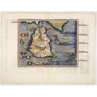 .Taprobana Ins. Tabula XII Asiae. [Sri Lanka.]