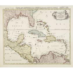 Insulae Americanae Nempe: Cuba, Hispaniola, Iamaica, Pto Rico, Lucania, Antillae vulgo Caribe, Barlo-et Sotto-Vento Etc. . . .