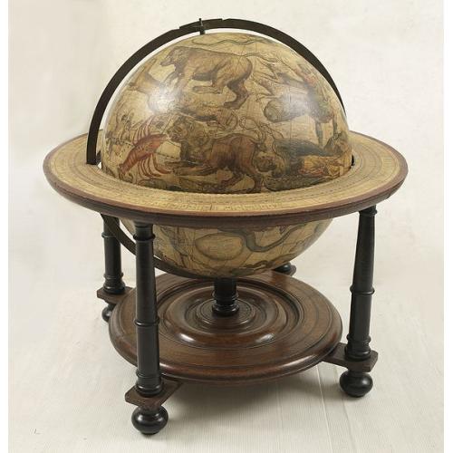 Celestial globe 15 inch, only 3 other copys known.