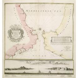Nieuwe Paskaart van t Naauw van de Straat. . . F.van Aerssen van Sommelsdyk, de plaat bommel en Spyk. . . Hendrik Lynslager. . . 1726.