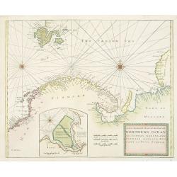 A New Generall Chart of Ye Northern Ocean vitz Norway, Greenland, Finmark, Lapland, Moscovy and Nova Zembla.