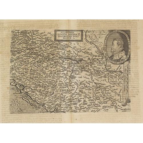 Old map image download for Sclavonia Croatia, Bosnia & Dalmatiae Pars Maior.