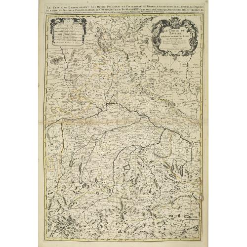 Old map image download for Le cercle de Baviere. . .