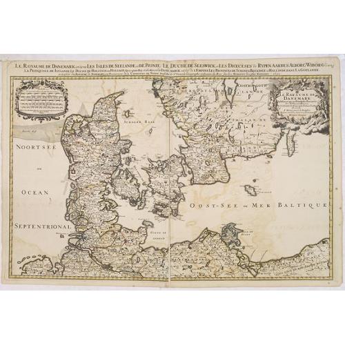 Old map image download for Le royaume de Danemark.