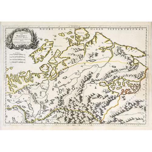 Old map image download for Gouvernement de Wardhus Tiré de divers Memoires.