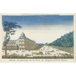 Image download for Maison de plaisance de la reine de Hongrie pres de Vienne.