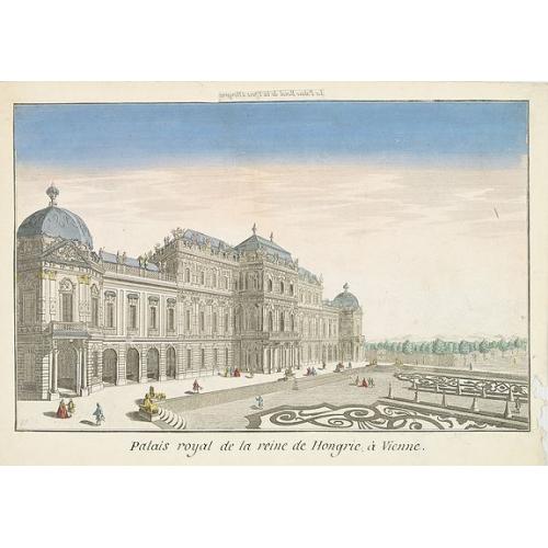 Palais royal de la reine de Hongrie à Vienne.