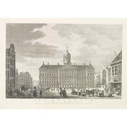 Het stadhuis, van vooren.