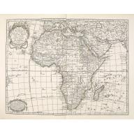 Carte d'Afrique Dressée pour l'instruction par Guillaume DeLisle. . .