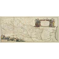 Old map image download for Danubius Fluvius Europae Maximus, a Fontibus ad Ostia..