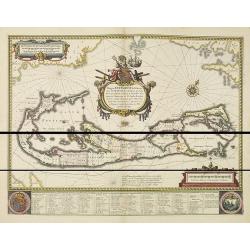 Mappa Aestivarum Insularum alias Barmudas.