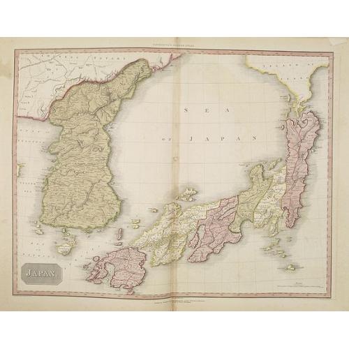Old map image download for Japan.