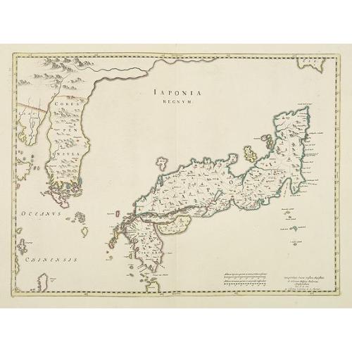 Old map image download for Japonia Regnum.