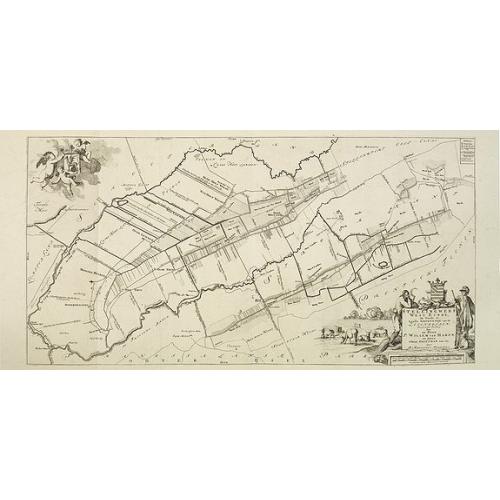 Old map image download for Stellingwerf westeinde, de tiende en laafte Grientenije van de Zevenwolden. . .