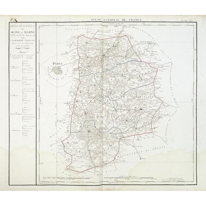 Departement de Seine et Marne. . .