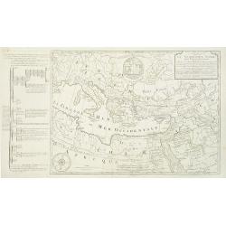 Carte de la Geographie sacrée pour l'ancien testament. . .