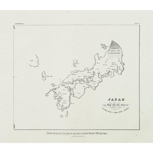 Old map image download for Japan ten tyde van Zin-mu-ten-woo 660 v.c.