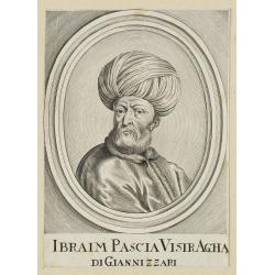 Ibraim Pascia Visiragha di Giannizzari. (Portrait of Ibrahim Pasha)