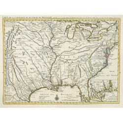 Carte de la Louisiane et du Cours du Mississipi Dressée sur un grand nombre de Memoires. . .
